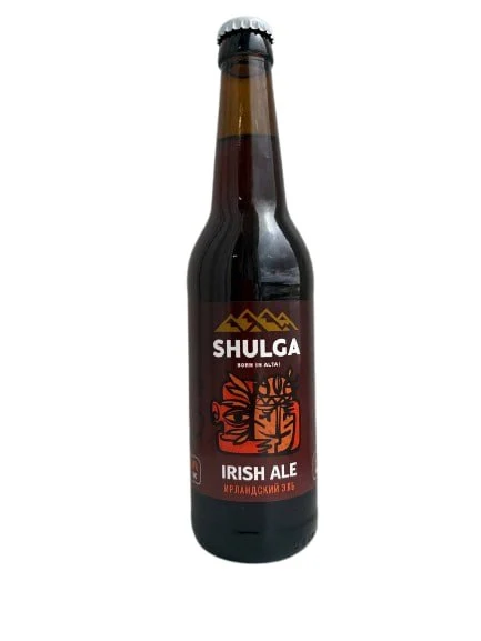 Пиво темное «Шульга Irish Ale»: Стеклянная бутылка 0,45 л