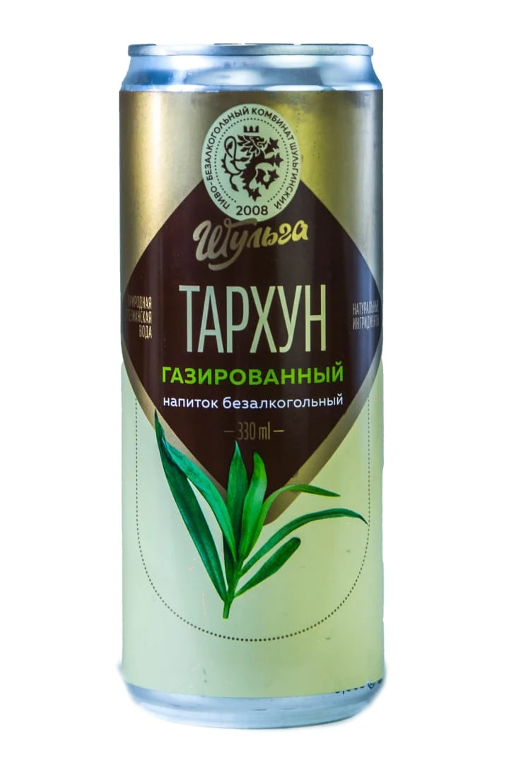 Напиток безалкогольный газированный «Тархун»: Банка 0,33 л